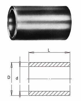 Manchon de rduction cylindrique pour toupie