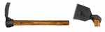 Hache-marteau de platrier - Manche vinyle, face striée bouchardée Emile Peyron