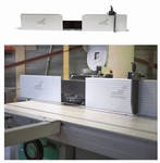 Guide de toupie 400 mm avec barrette aluminium pour combin Elbe