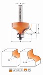 Fraise pour moulures décoratives avec feuillure - carbure - roulement CMT Orange tools