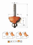 Fraise à doucine romaine - carbure - roulement CMT Orange tools