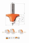 Fraise quart de rond pour matériaux composites - carbure - roulement CMT Orange tools