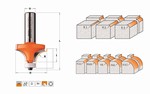 Fraise quart de rond pour matériaux composites - carbure - rouelement Derlin CMT Orange tools