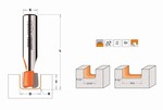 Fraise pour la réalisation de gorges sur matériaux composites - carbure CMT Orange tools