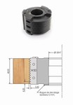 Porte-outils empilable pour joints collés à plaquettes – Alésage 50 mm ELBE