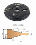 Porte-outils plate-bande doucine à plaquettes – Alésage 30 mm Le Ravageur ELBE