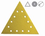 Triangle delta papier corindon 290x290 mm 12 trous pour mur et plafond Leman