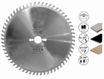 Lame scie circulaire carbure pour scie  format  pour mlamin, stratifi, MDF-HDF Leman
