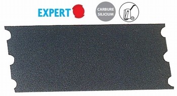 Feuille pr-dcoupe pour parquet 203x476 mm - papier carbure de silicium