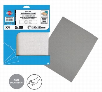 Feuille papier anti-encrassant 230x280 mm - pour multi-