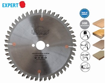 Lame circulaire carbure pour scie plongeante  pour bois, bois latt, contreplaqu, agglomr  Expert